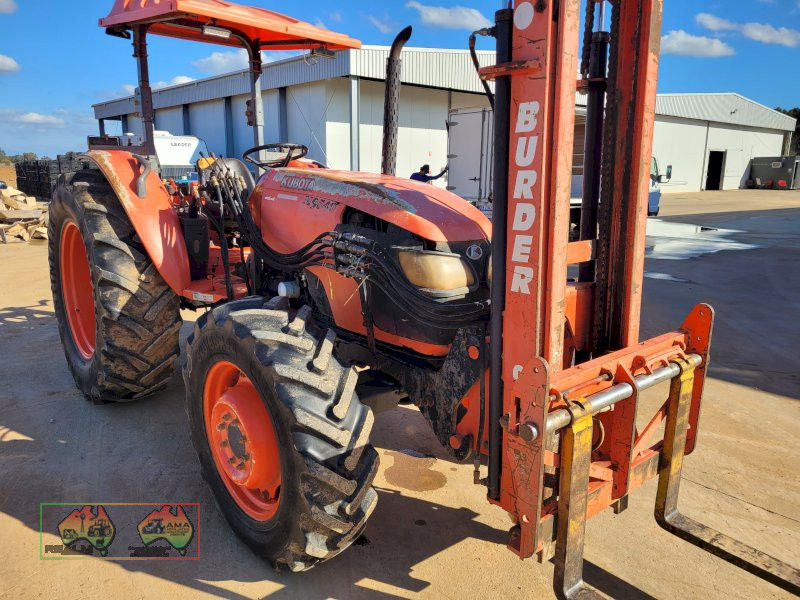 2009 Kubota M540 FWA Tractor with 1.5t Forklift Tower (REDUCED)