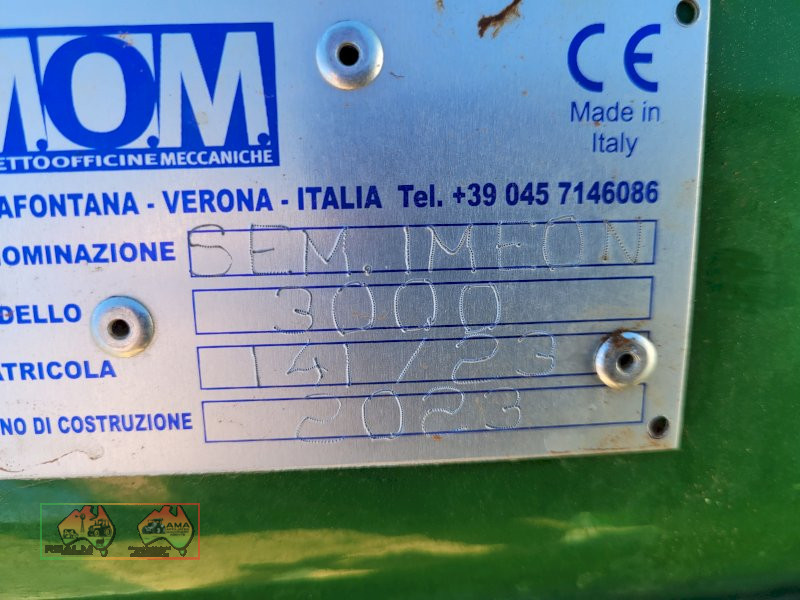 2023 MOM 3000, 3 Row Precision Airseeder (AS-New) - photo 10