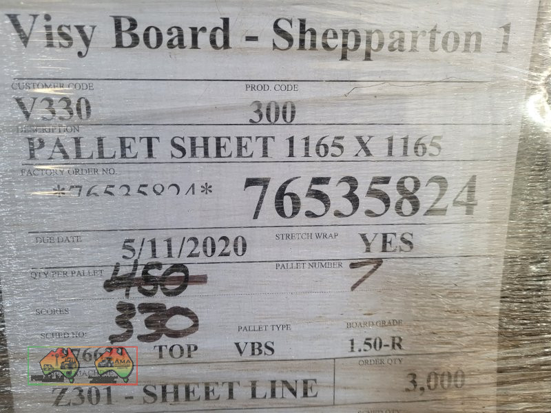 330 Cardboard Pallet Sheets (New Un-used) - photo 4