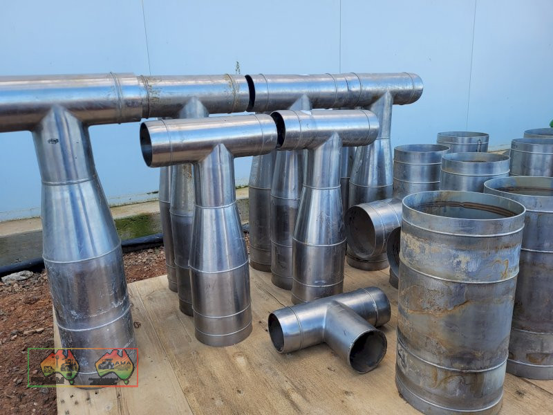 Assorted New Stainless Steel T-Connectors