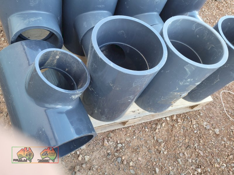 14x New PVC Mains T-Joiners (8" to 6") - photo 5