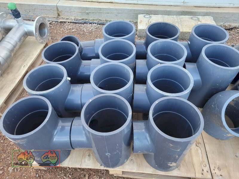 14x New PVC Mains T-Joiners (8" to 6") - photo 6