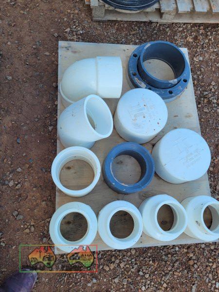 Assorted New PVC Pipe Fittings - photo 3