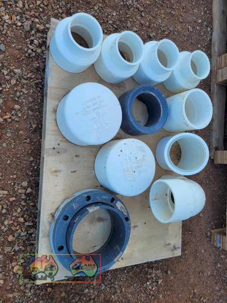 Assorted New PVC Pipe Fittings - photo 2