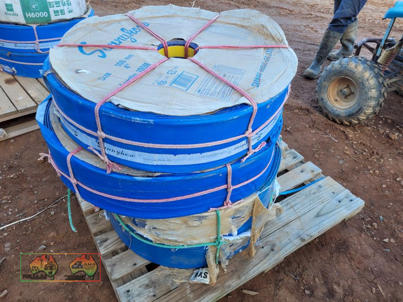 3x New Rolls of Layflat Irrigation Hose