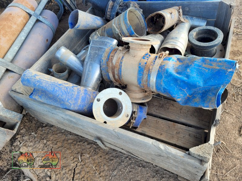 Bin of Assorted Layflat Fittings - photo 2