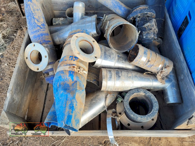 Bin of Assorted Layflat Fittings - photo 3
