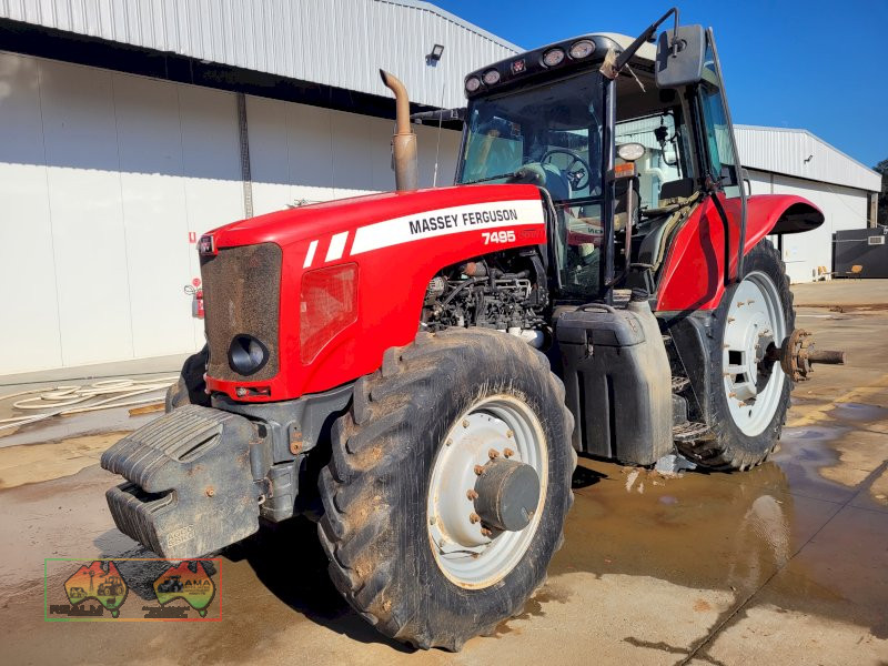 2010 Massey Ferguson 7495 Dyna-VT FWA Tractor (VIN: U124023X)