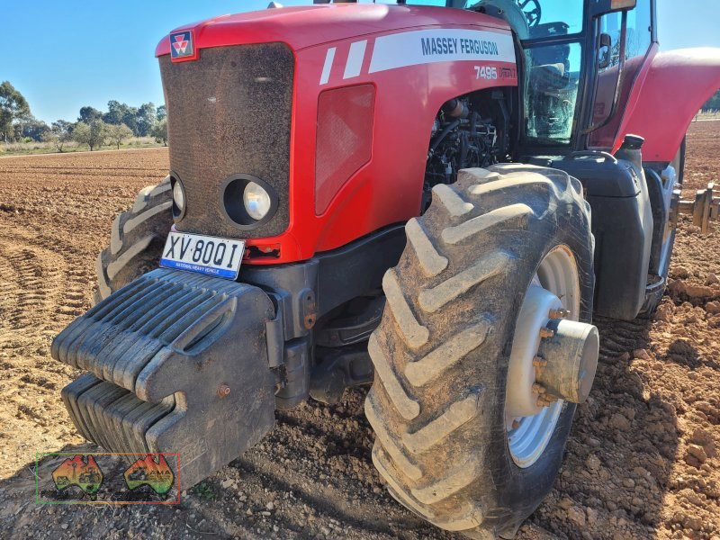 2010 Massey Ferguson 7495 Dyna-VT FWA Tractor (VIN: U124023X) - photo 5