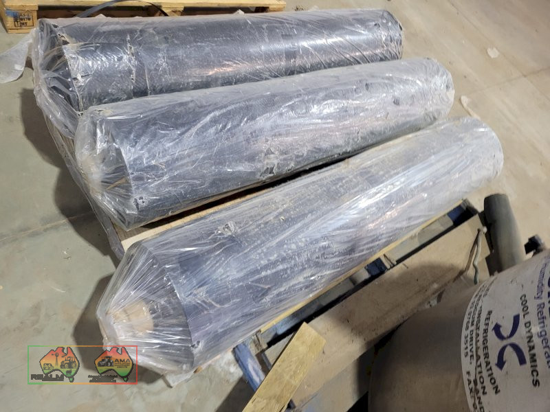 3x 3,000m Rolls of New 4'6" Black Plastic Film - photo 2