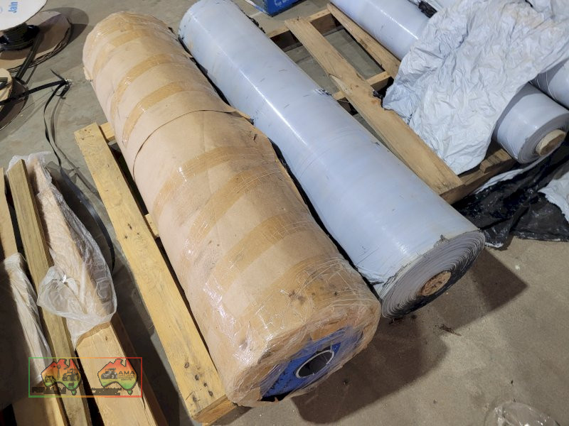 1&3/4 Rolls of Bio-degradable White Plastic Film - photo 3