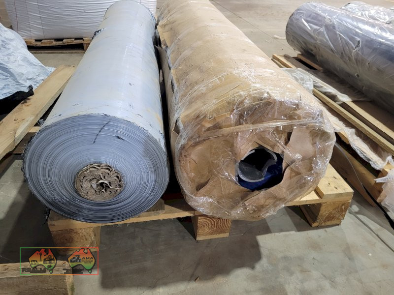1&3/4 Rolls of Bio-degradable White Plastic Film