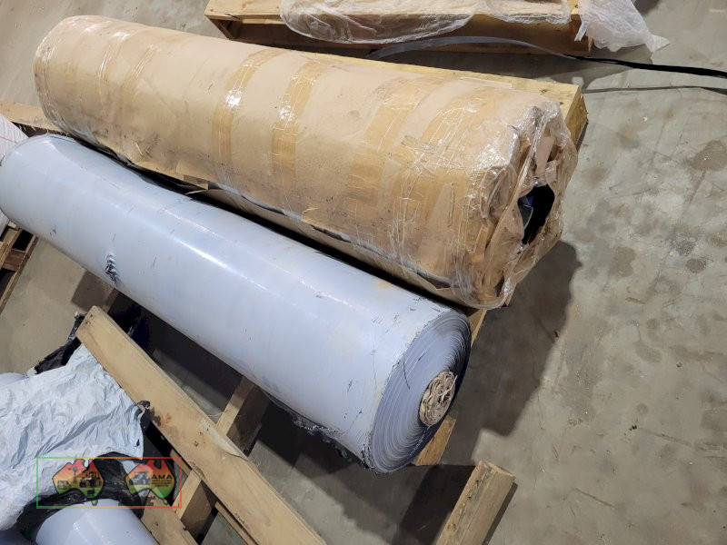 1&3/4 Rolls of Bio-degradable White Plastic Film - photo 2