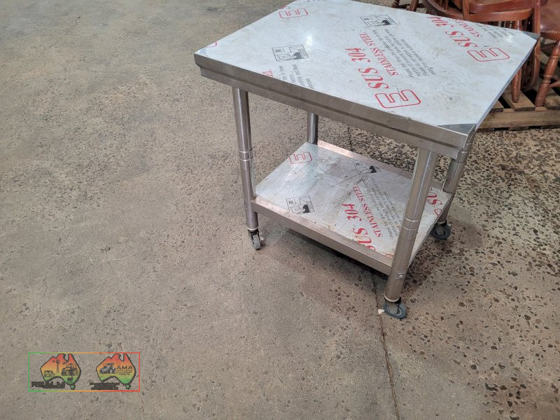 New S/steel Trolley Table - photo 4