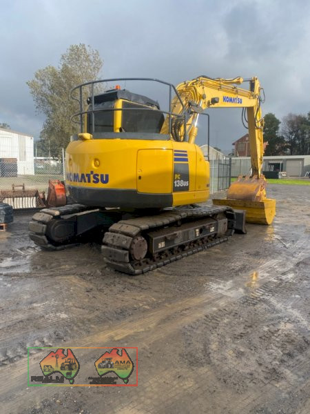 2016 Komatsu Pc-138/8 Excavator ~ 7,174 Hrs (VIN: KMTPC189VEA033521)