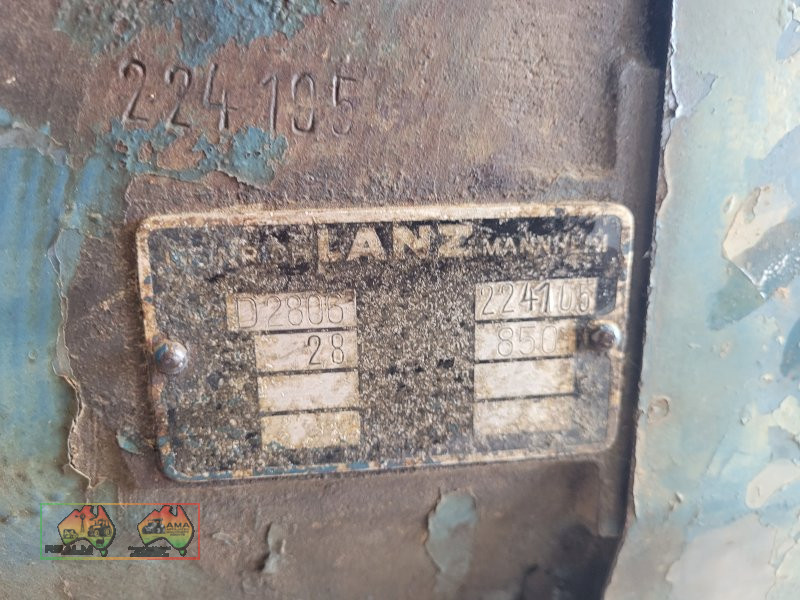 Lanz Bulldog 2806 Tractor - photo 16