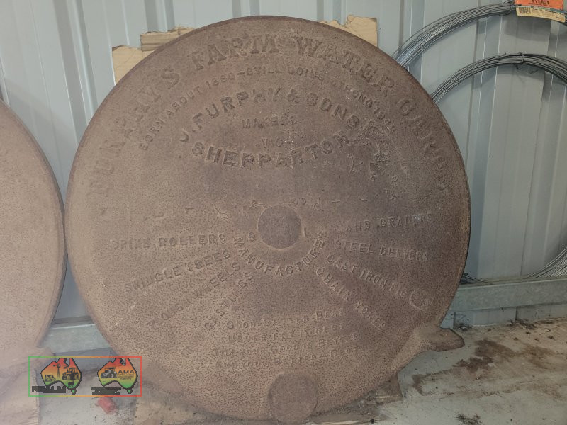 Furphy Cast Iron Water Tank End
