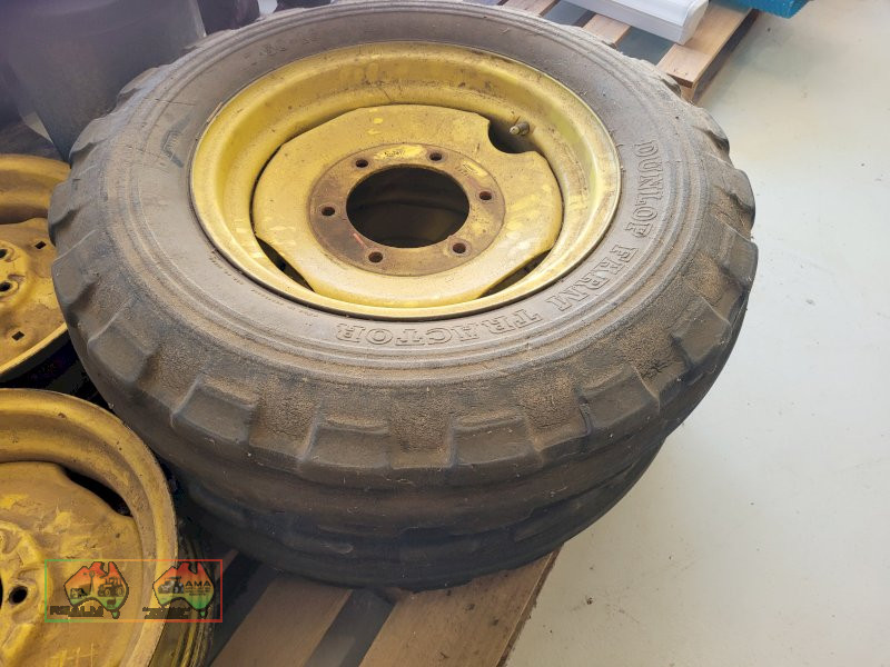 2x JD-Lanz Front Rims with 7.50x18 Dunlops - photo 3