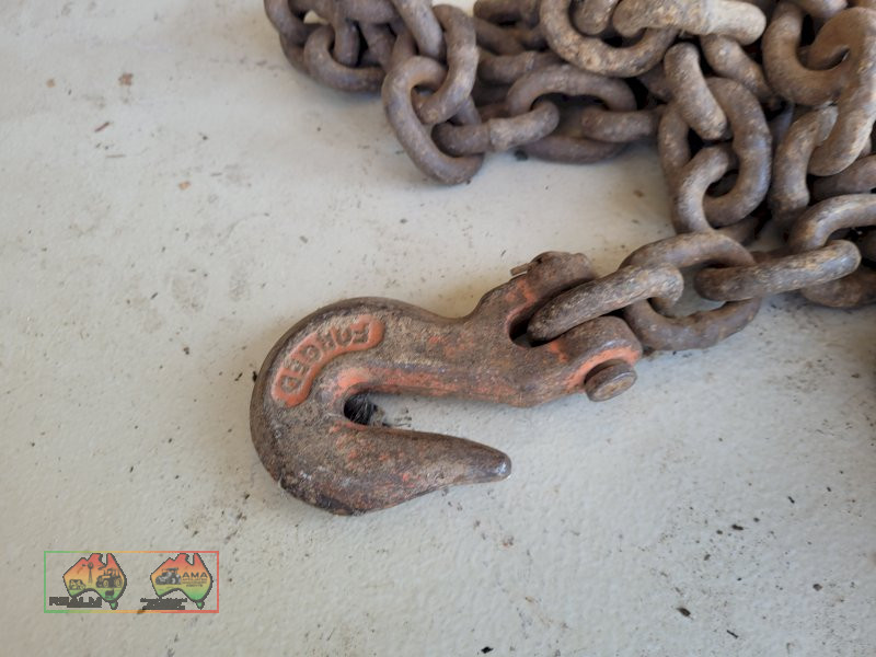 3/8" Drag Chain with 2 Hooks (No.1) - photo 3