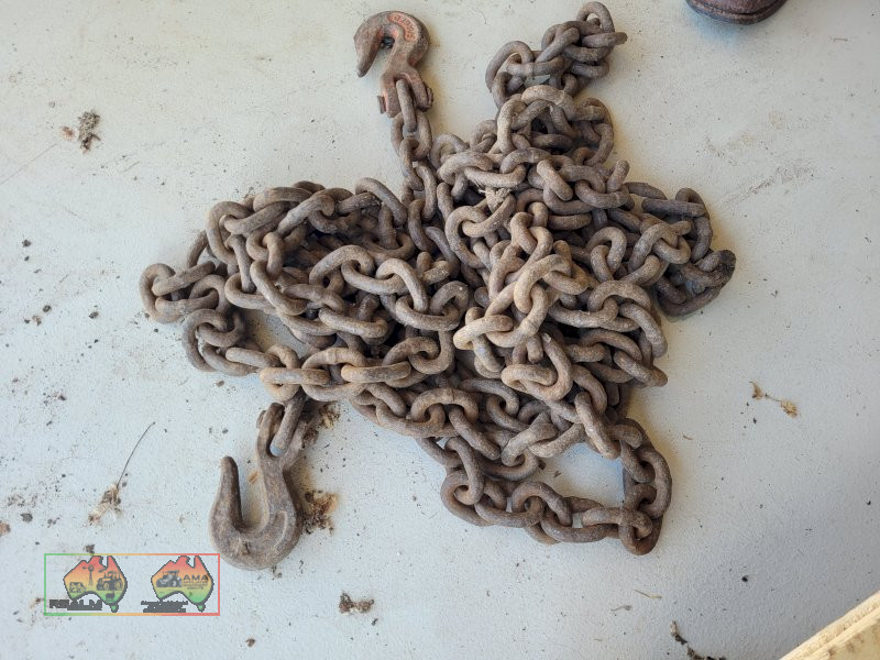 3/8" Drag Chain with 2 Hooks (No.1) - photo 2