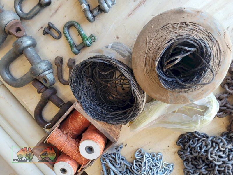 3x New Rolls of Braided Elec Fence Cord & Bale Twine - photo 2