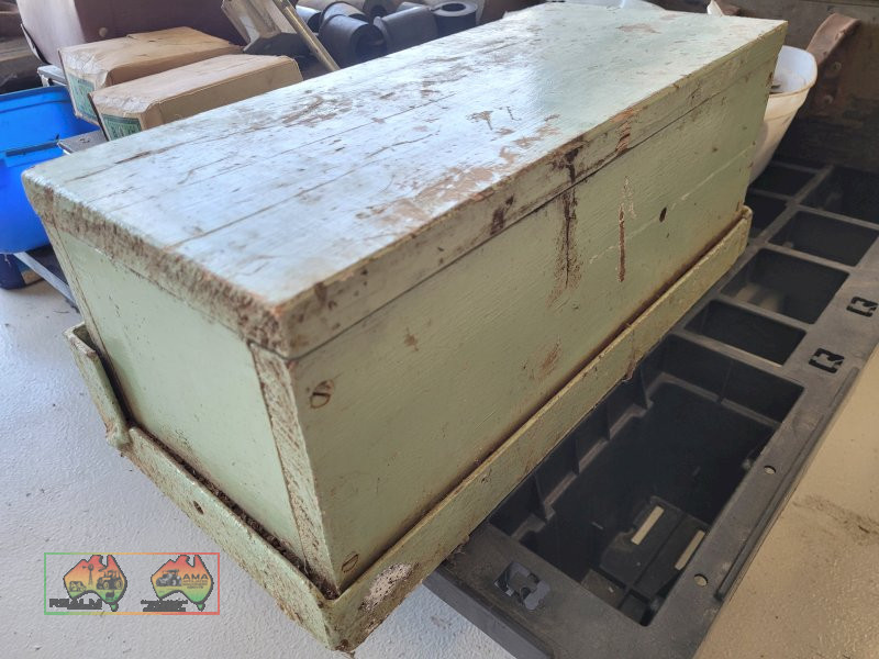 Pale Green Tool Box