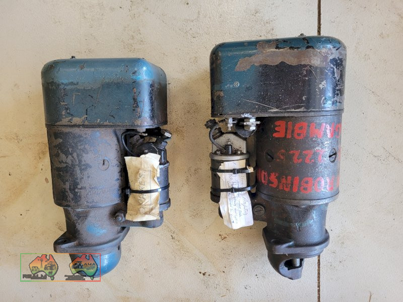 2x Lanz Bulldog Starter Motors. (Both working)