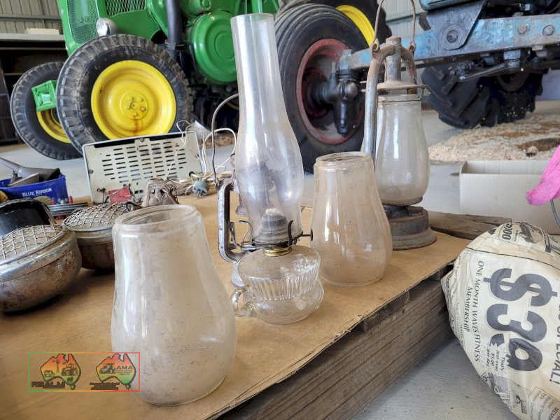 Assorted Glass Lamps