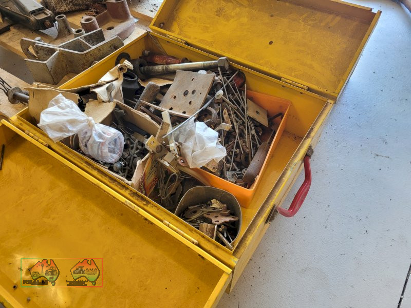 Yellow Tin of Nails & Sundries - photo 5