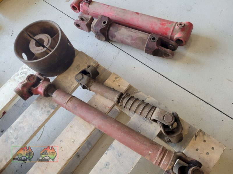 2x PTO Shafts & Belt Pulley