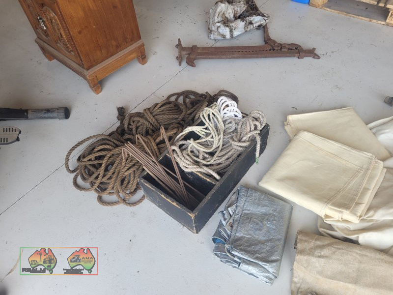 Assorted Ropes, Tarp & Wool Packs - photo 3