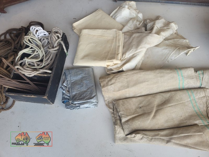 Assorted Ropes, Tarp & Wool Packs - photo 4