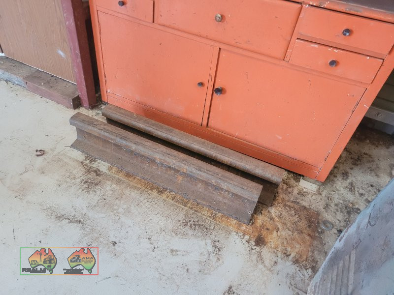 2 Lengths of Heavy Gauge 6" Rail (Approx 35" Long)