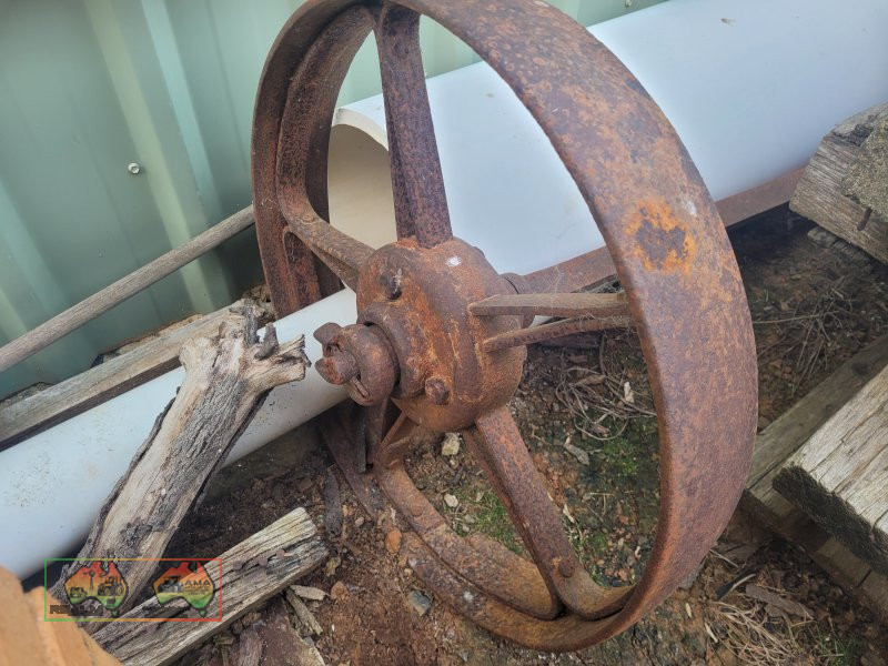 Riveted Iron Wheel & Axle