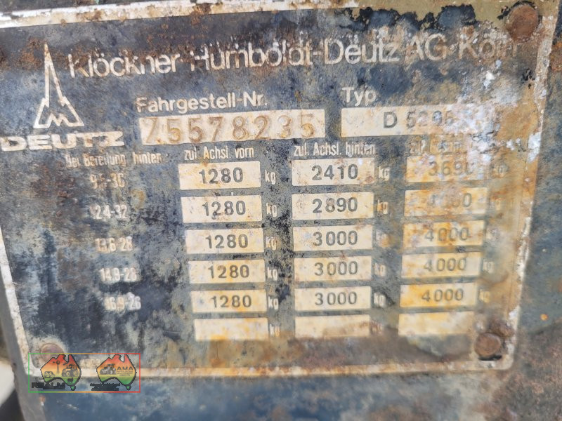 1990 Deutz 5207 Tractor - photo 14