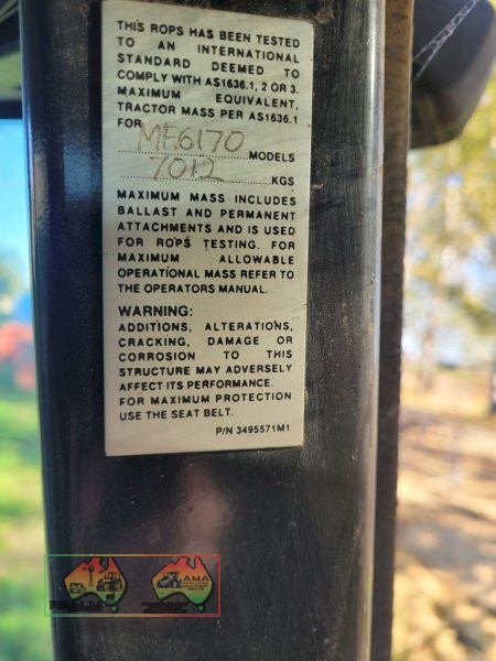 1995 MF-6170 MFWD Tractor - photo 18