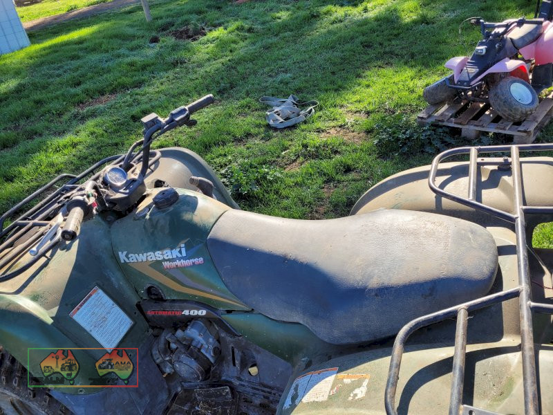 Kawasaki KVF-400 Workhorse - photo 7