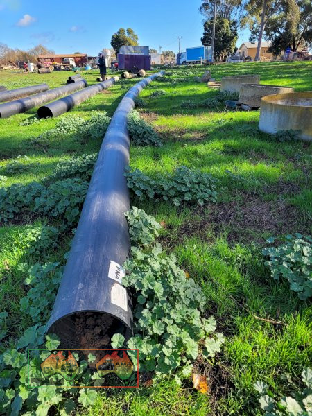 New Poly Pipe Welded (25m x 15") - photo 3