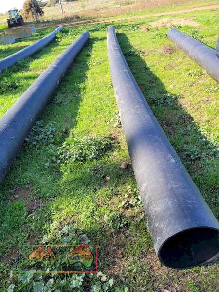 New Black Poly Pipe No.1 (12m x 15") - photo 3
