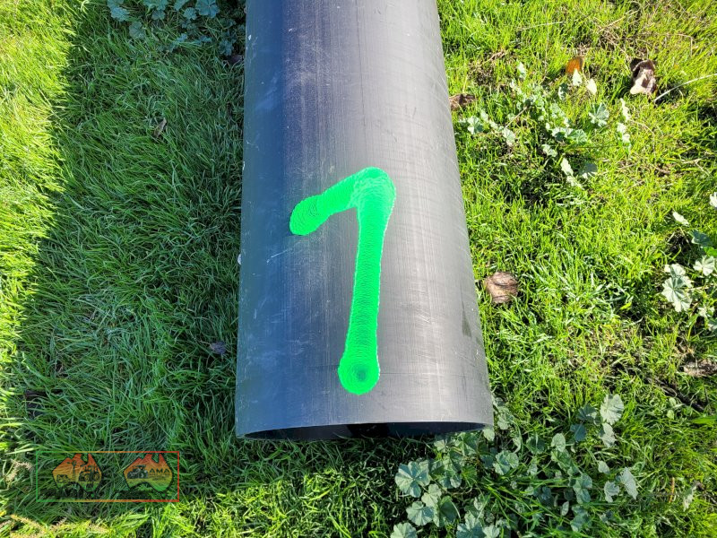 New Black Poly Pipe No.1 (12m x 15") - photo 5