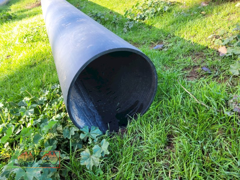 New Black Poly Pipe No.1 (12m x 15")