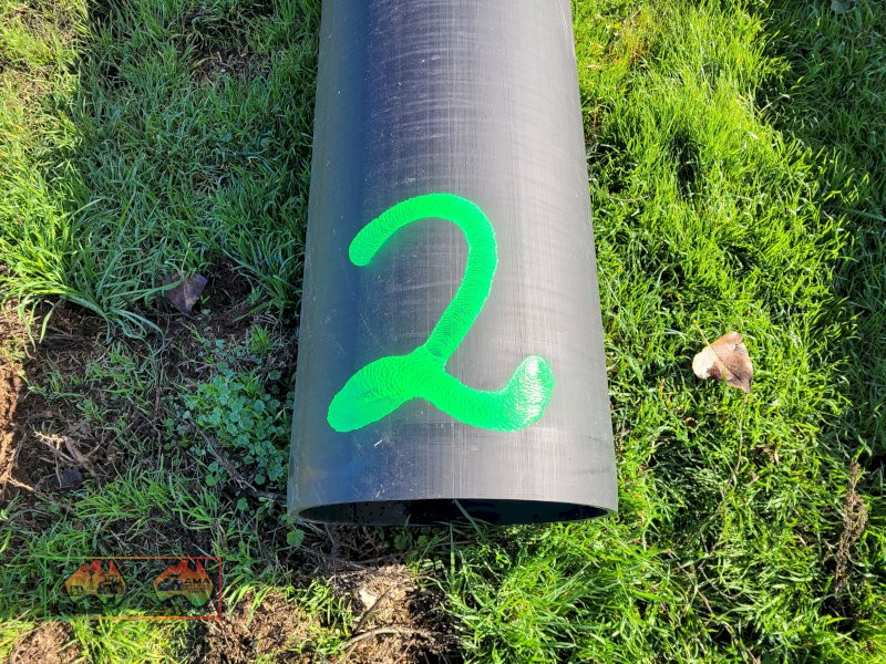 New Black Poly Pipe No.2 (12m x 15") - photo 6