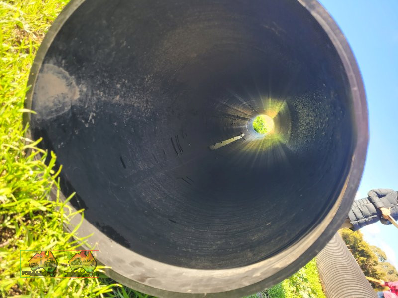 New Black Poly Pipe (5.8m x 15") - photo 3