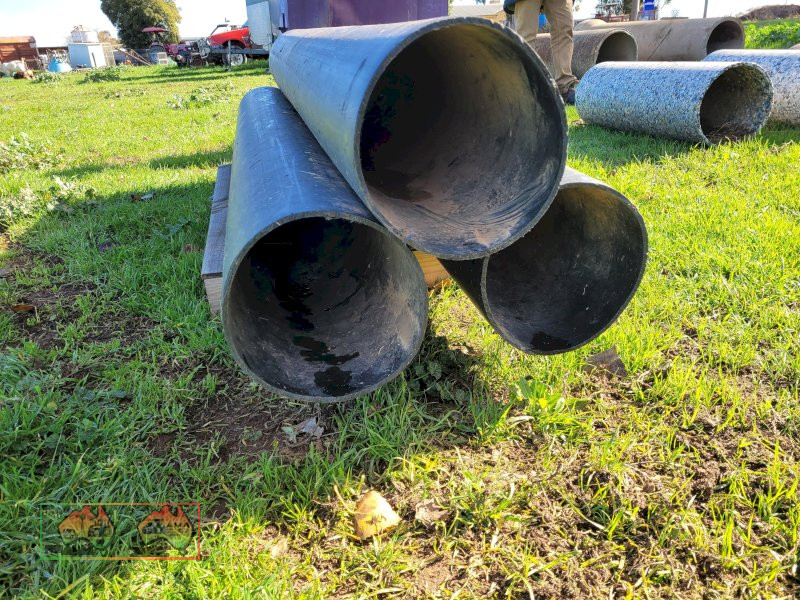 3x Black Poly Pipes (6ft x 8") - photo 6
