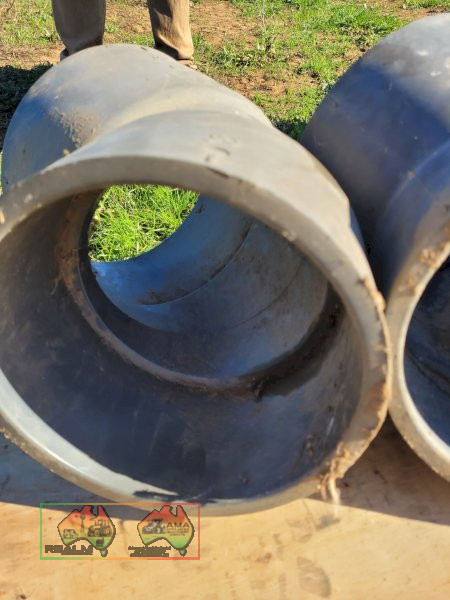 2x 8" PVC 35o Elbows - photo 3