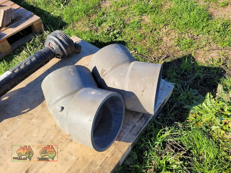 2x 8" PVC 35o Elbows