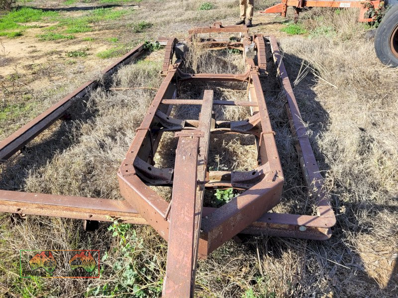 Old Steel Truck Tray Frame & Chassis - photo 4
