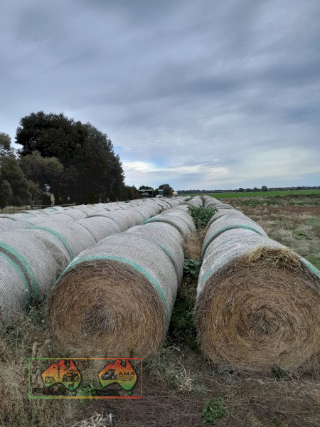 102x Rolls of Pasture Grass Hay (Delivered to Sandy Creek)