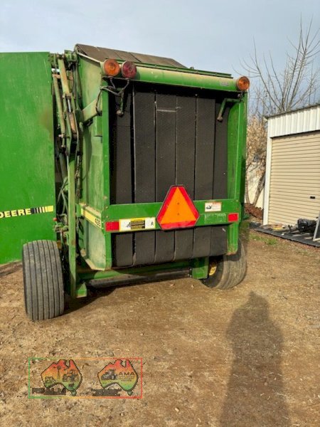John Deere 435 round baler, 4ft bale, twine only