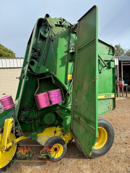 John Deere 435 round baler, 4ft bale, twine only - photo 2